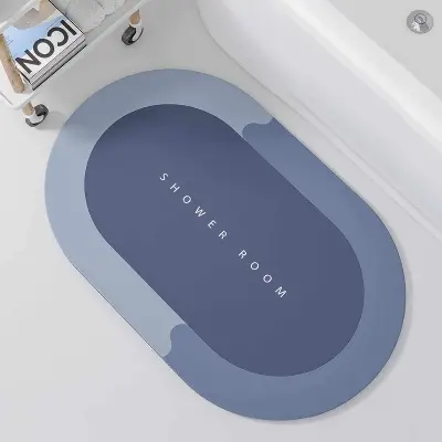 Picture of Bathroom Mat, Shower Mat, Kitchen & Door Mat Nonslip - Multicolor