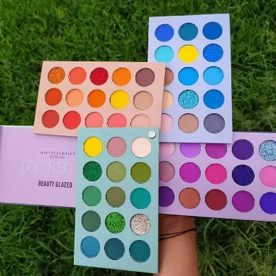Picture of BEAUTY GLAZED - Colour Board 60 Shades Eye Shadow Palette. - Multicolor