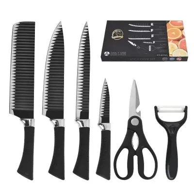 Picture of Premium Zepter 6-Piece Stainless Steel Kitchen Tool Set -Multicolor
