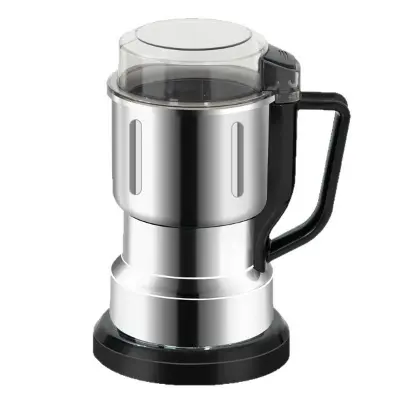Picture of Prestage Household Grinder, High-Power Wall-Breaking Machine, Grain Grinder, Fine Powder Crusher -Silver