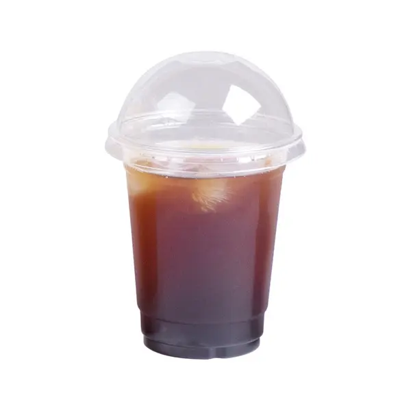 Picture of 350 Ml 100 pcs Clear PET Cup With Dome Lid – Ideal For Juices, Shakes & Desserts