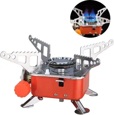 Picture of Portable Mini Gas Stove, Foldable Camping Stove for Camping and Outdoors. -Multicolor