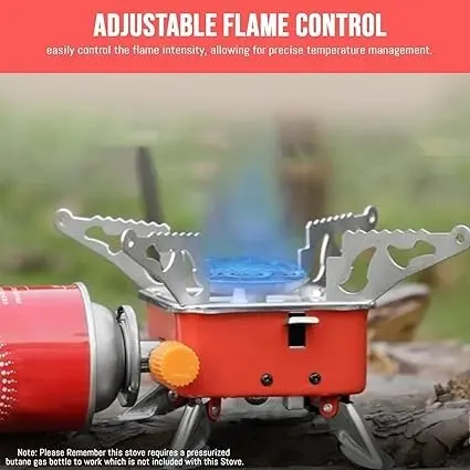 Picture of Portable Mini Gas Stove, Foldable Camping Stove for Camping and Outdoors. -Multicolor