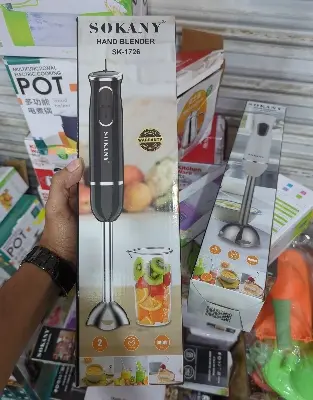 Picture of Sokany Hand Blender/SK-1726/300 Watt/2 speed/Heavy duty hand blender