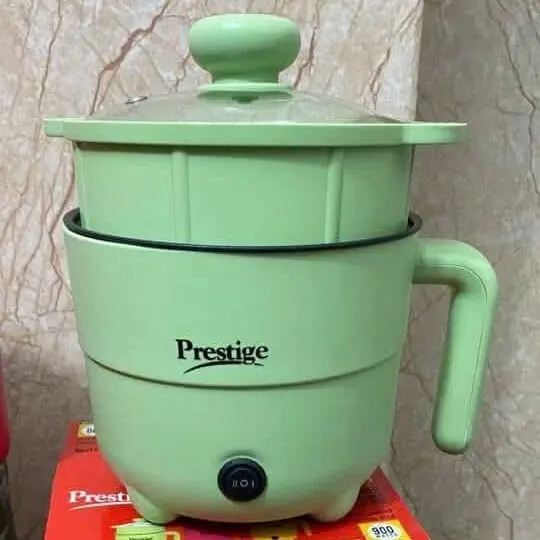 Picture of Mini Rice Cooker Prestige Rice Coocker Auto Cutt Mini Rice Cooker Automatic Warm Function with steamer Mini Electric Ricecooker -Multicolor