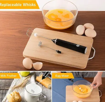 Picture of ELECTRIC RECHARGEABLE DOUBLE HADED 3 SPEED HAND MIXER. -Multicolor