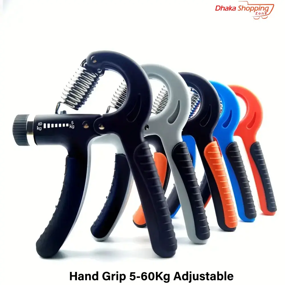 Picture of Hand Grip 5-60Kg Adjustable Hand Strengthener Grip Trainer - Hand Grip-Hand Strengtheners-Dhaka shopping zone -Multicolor