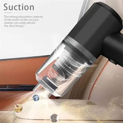 Picture of 2 in 1 Wireless Portable Mini Vacuum Cleaner with Led Lights for Car and Home Cleaning - Dhaka Shopping Zone