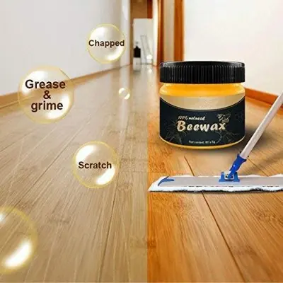 Picture of Mintiml Beewax Wood Polish Polisher Polishing Compound Wax Floor Seasoning Furtniture Wrap Care Magic Repair Traditional All-Purpose Wood - Dhaka Shopping Zone -Multicolor