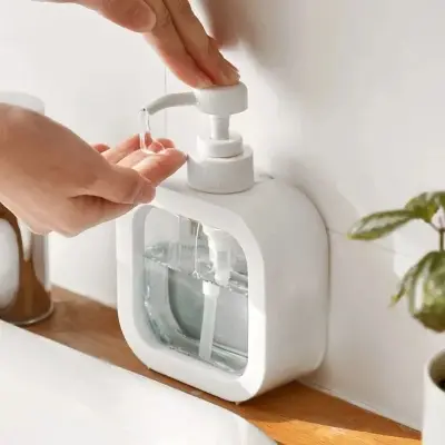 Picture of 300ML Bathroom Soap Dispenser Bottle / Large-capacity Lotion Press Bottles Empty Refillable -Multicolor