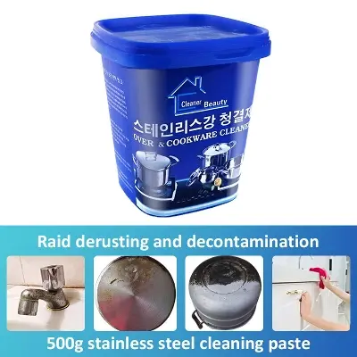 Picture of Powerful Stainless Steel Cookware Cleaning , Cleaner Beauty Oven & Cookware Cleane, cleaning powder