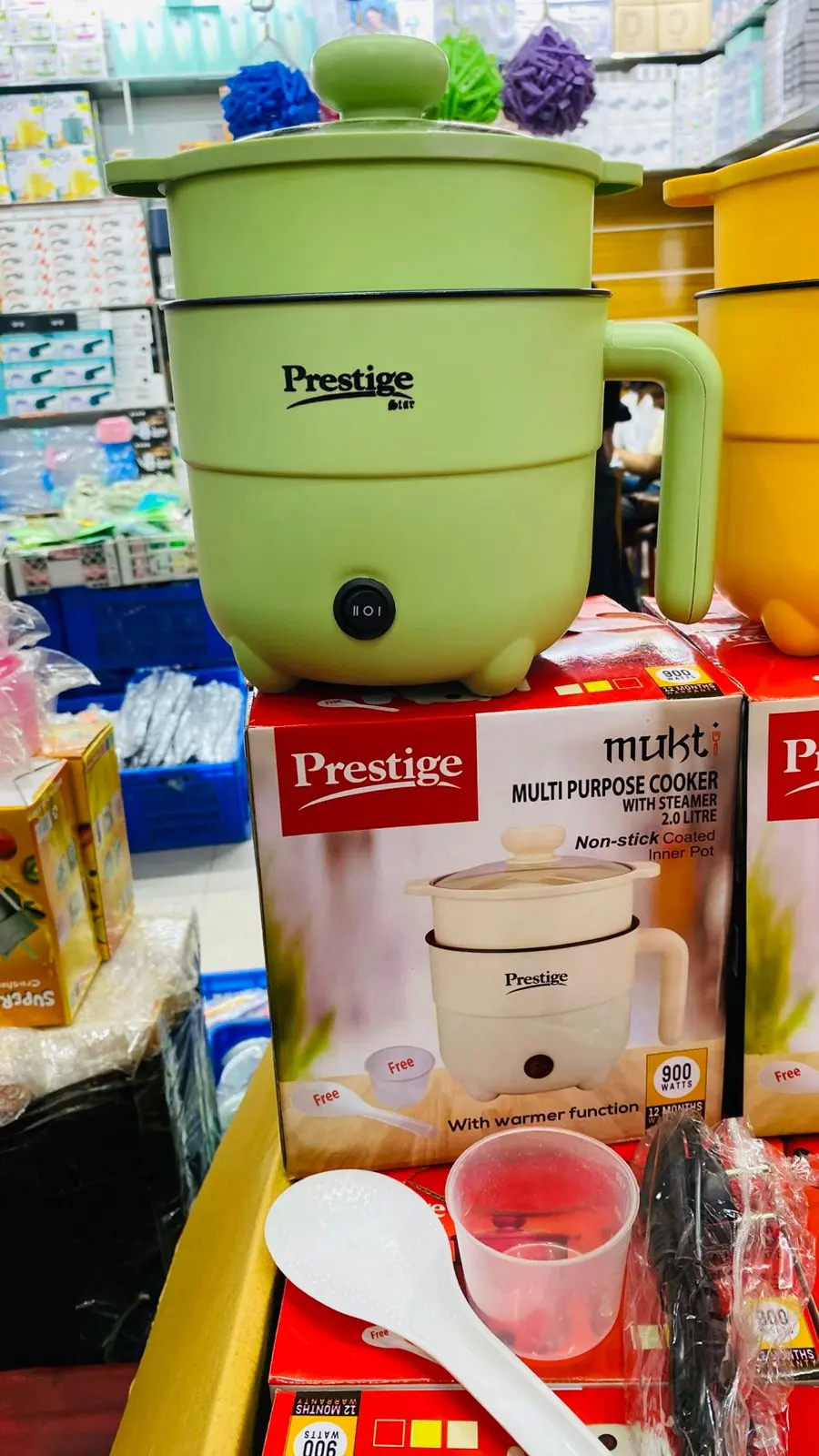 Picture of Prestige star Cooking Pot, mini rice cooker, multi functional cooker, Curry cooker
