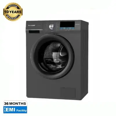 Picture of Sharp 10KG Front Loading Inverter Washing Machine (ES-FEI1012DLZ-S)