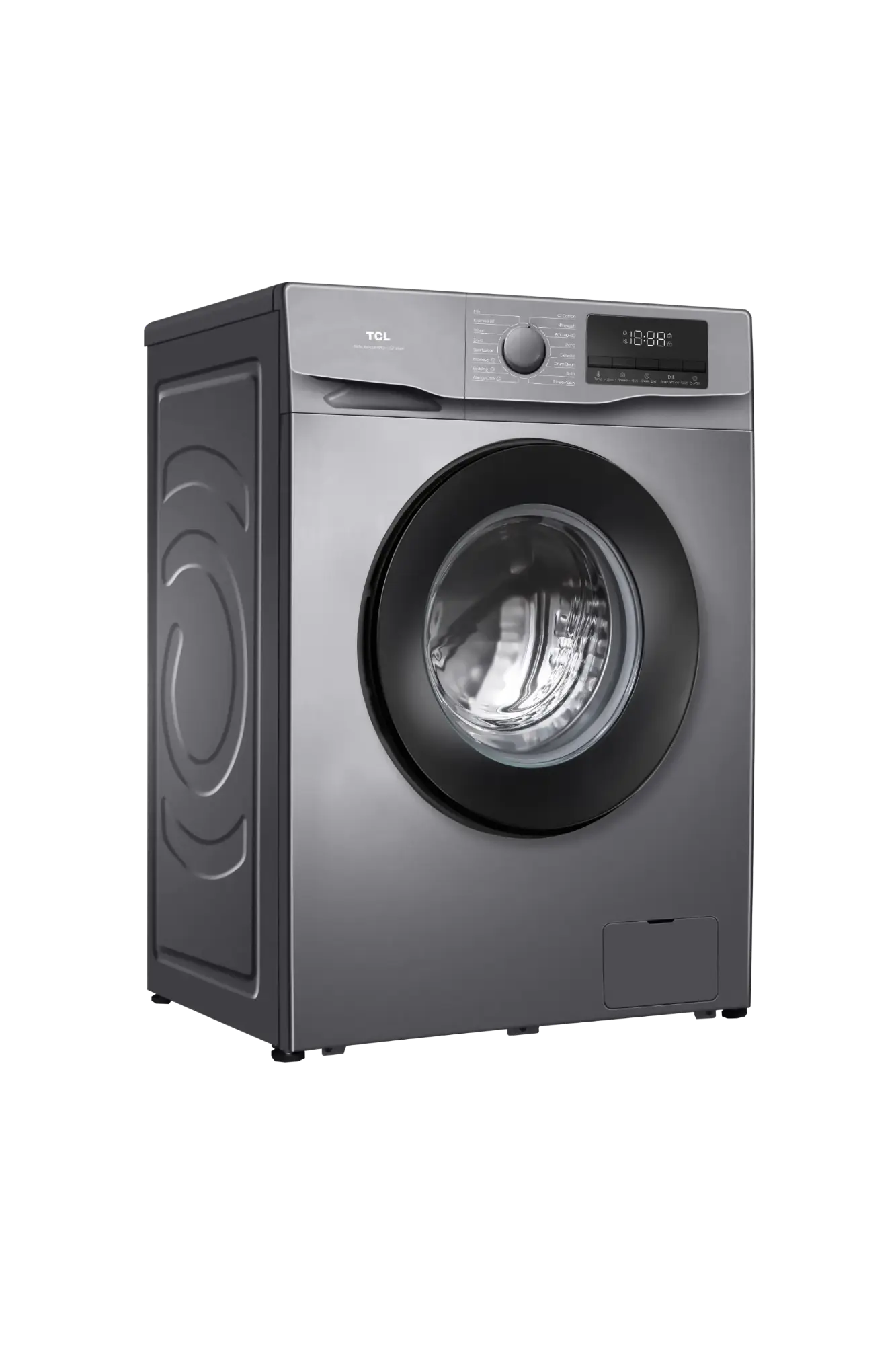 Picture of TCL 8KG Inverter Front Load Washing Machine With BLDC Inverter Motor, Steam Wash, Magic Flow (P608FLG)