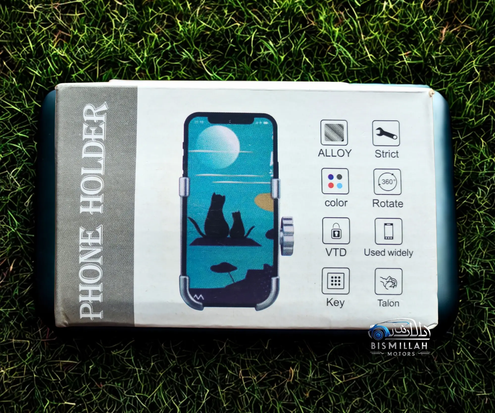 Picture of Aluminum Alloy Bike Mobile Phone Holder Stand - Mobile Holder Bike and Bicycle