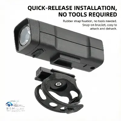 Picture of Outdoor Cycling Bike Light - Front Light USB Charging Highlight - Mountain Bike Night Riding Light