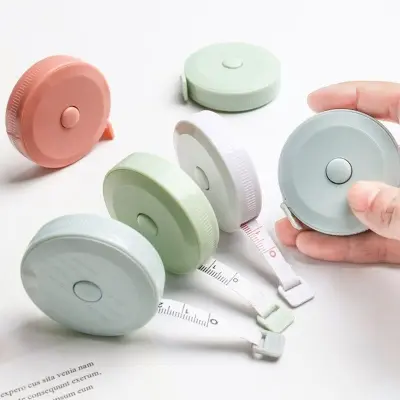 Picture of Measuring Tape 1.5M and 2M - Mini Soft Measuring Tape - Compact Multicolor Retractable Measuring Tape