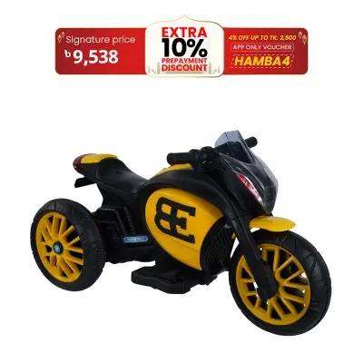 Picture of Jim & Jolly Boss Bike V-2 Knock Down - Yellow