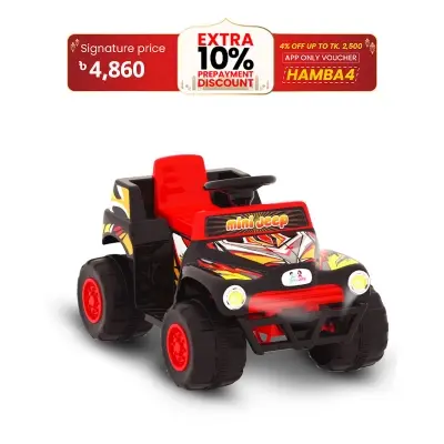 Picture of Mini Jeep - Red & Black