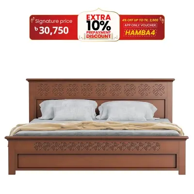 Picture of Regal Florida Classic Wooden Bed BDH-371-3-1-20 (King)-Without Through 