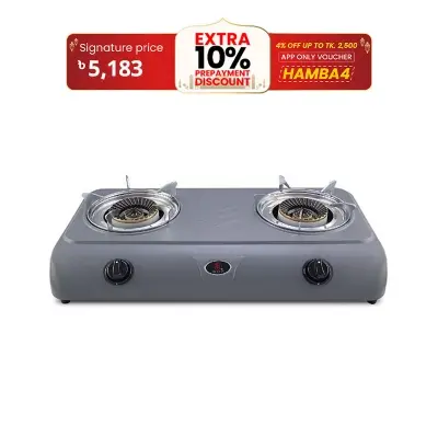 Picture of RFL Double Teflon Coating Auto Gas Stove 2-06 TRB (Cylinder Gas)