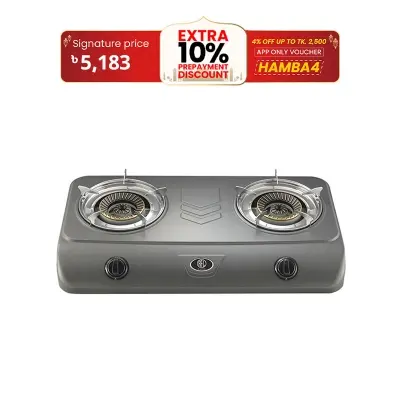 Picture of RFL Double Teflon  Coating Gas Stove (2-06TRB) - (Line Gas)
