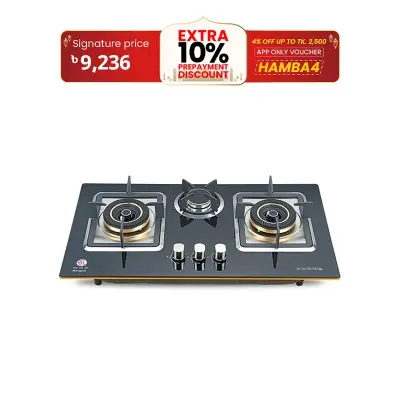 Picture of RFL Built In Gls Hob Marigold 3 Burner (Line Gas)