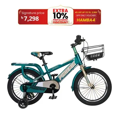 Picture of Phoenix 20" Bicycle For Boys 7-12 years With Direct Wielding Back Sits and Lighting Support Wheels  Cash On Delivery Available
