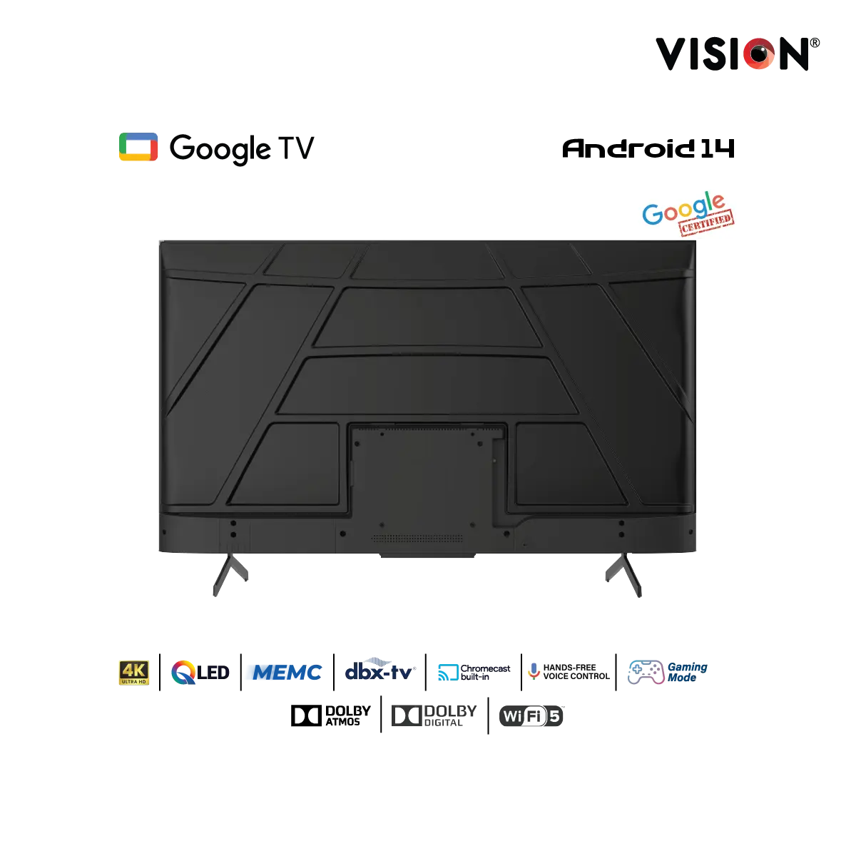Picture of VISION 85” QLED Google TV 4K RQ1 Galaxy Pro