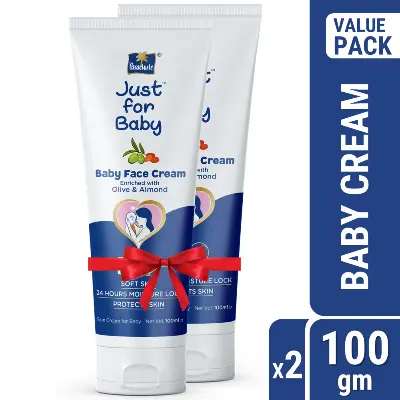 Picture of Parachute Just for Baby - Face Cream 100g Pack of 2 Combo (100ml x 2)