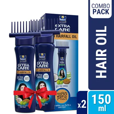 Picture of Parachute Hair Oil Anti Hairfall Oil Extra Care 150ml (Root Applier) Pack of 2 (150ml X 2)