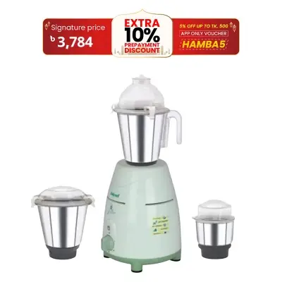 Picture of Jaipan Family Mate 1000W 3 Jars Juicer Mixer Grinder  (1 Year Brand Warranty) 