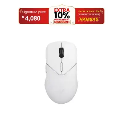 Picture of Rapoo VT9 Pro Dual-Mode Wireless Gaming Mouse – White