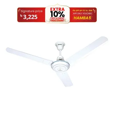 Picture of Click Crown Ceiling Fan 56'' White 