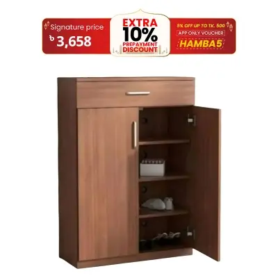 Picture of Best Quality And Very Low Price Shoe Rack Brown