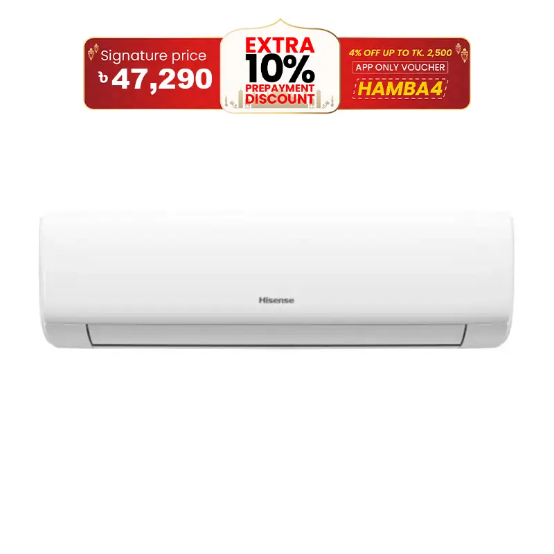 Picture of HISENSE 1.5 Ton Split Inverter Air Conditioner (AS-18TW4RGSKB02DU)