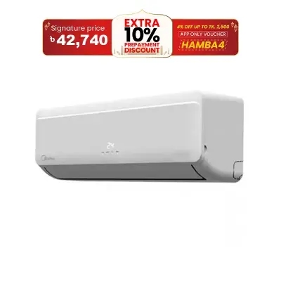 Picture of Midea 1.5 Ton Non-Inverter Split Type Air Conditioner (MSA18CRNEVH/MSA18CRNEBU) 
