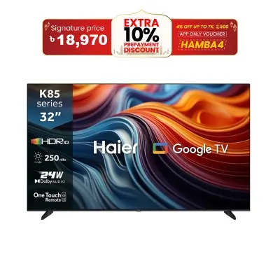 Picture of Haier 32" Bezel Less Google TV H32K85FX