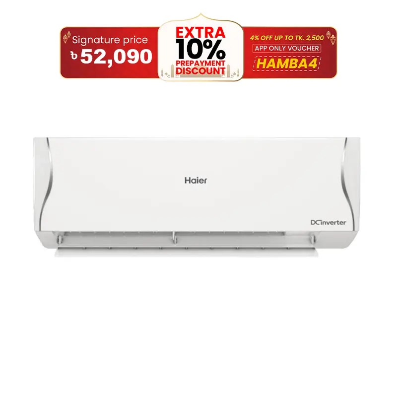 Picture of Haier 1.6 Ton AntirustCool Inverter Pro Split Air Conditioner [HSU-19 AntirustCool(INV)(Pro)]