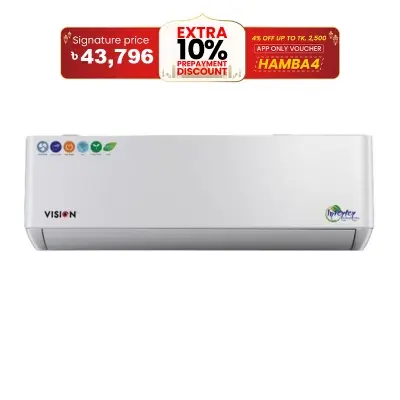 Picture of Vision AC 1 Ton Hot And Cool & WiFi Inverter - VSN-12K-HCWiFi-INV410 4D Ultra