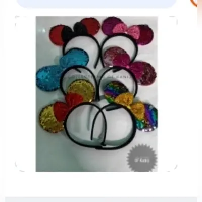Picture of Miki Mouse 3D Round Hair Band For Woman And Girls - Hair Band