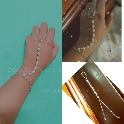 Picture of Exclusive Stylish Silver White Bracelet For Women - Breslet For Women