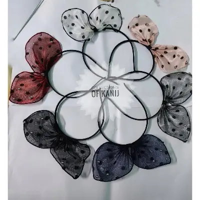 Picture of Butterfly 3D Net Hair Band For Smart Girls - Hair Band