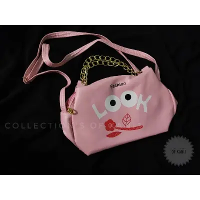 Picture of Look Fashion Pu Leather Shoulder Bag For Women And Girls - Bag -Bag for Women - Bag for Girls