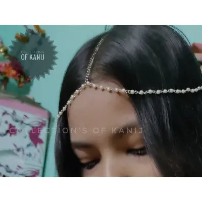 Picture of Exclusive Silver Pearl Chain Taira Tikli
