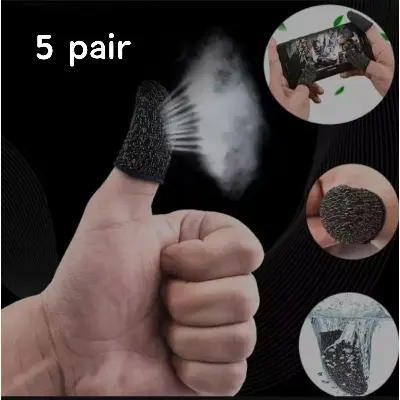 Picture of 5 Pair Waterproof Finger Sleeve For Gaming