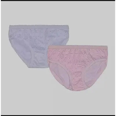Picture of 2 Pieacs Multicolor Very Comfortable Panty For Regular Use - Panty For Women