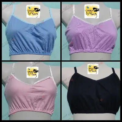 Picture of Four Pieces Bra Genji Inner Wear Combo Pack For Teenagers Girls Only - Elevate Style and Comfort - Essential Bra