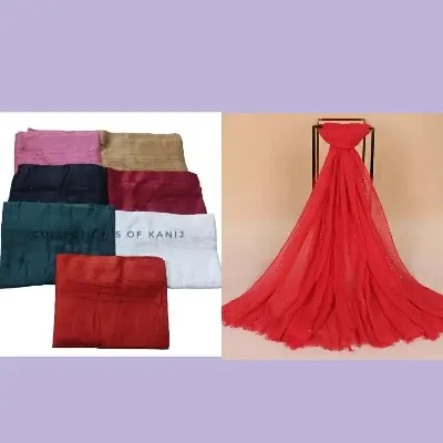 Picture of 1 Piece Sequence Hijab Women's Fashion Headscarf Cover up