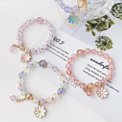Picture of Korean Crystal Beads Trendy Bracelet - Bracelet